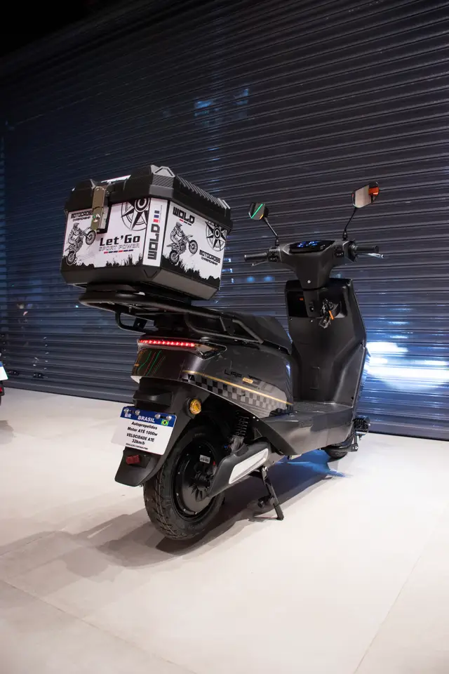 Scooter Elétrica VISIONARY CINZA - foto 6
