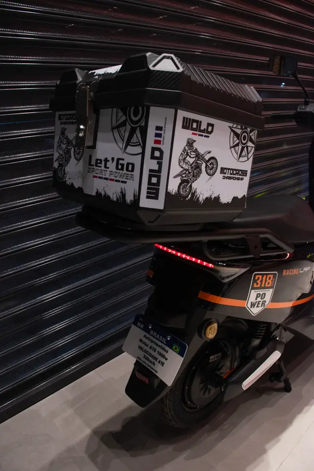 Scooter Elétrica VISIONARY PRETA - foto 4
