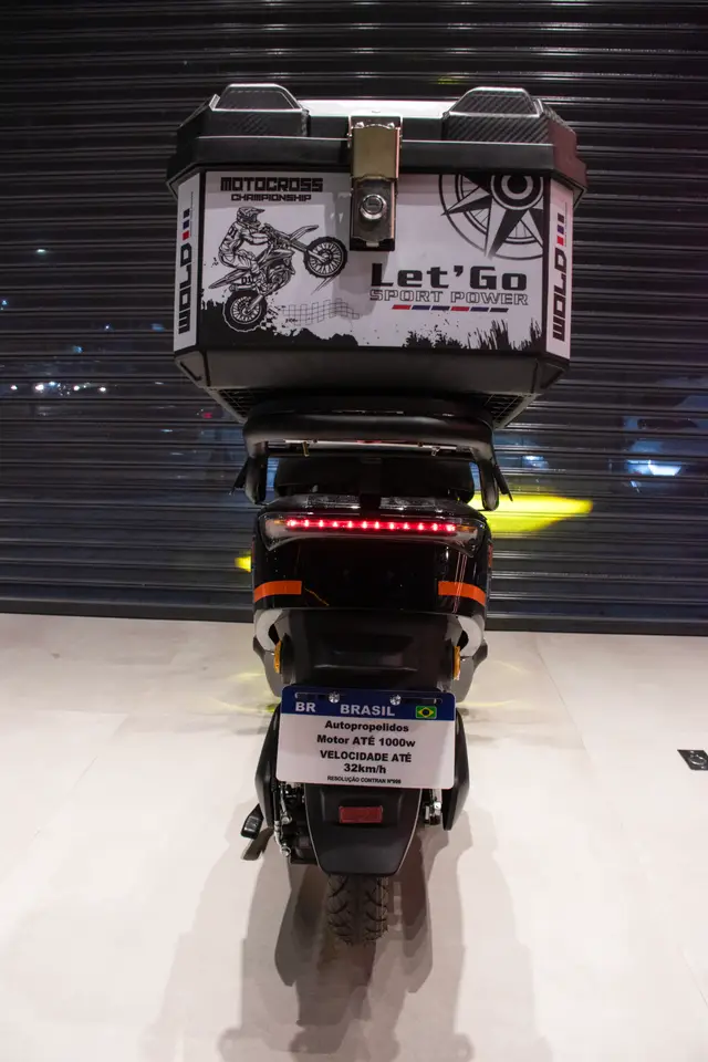 Scooter Elétrica VISIONARY PRETA - foto 9